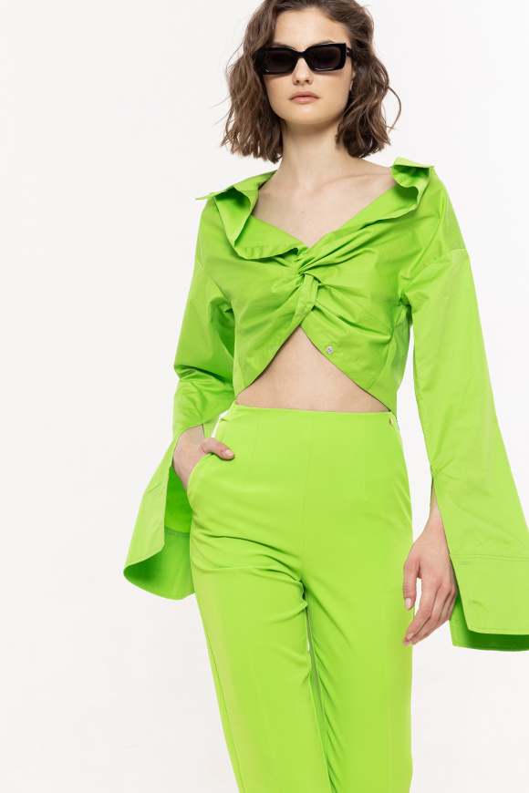 Camasa scurta din poplin