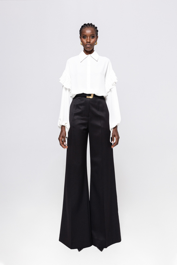 Camasa cu volane pe maneci