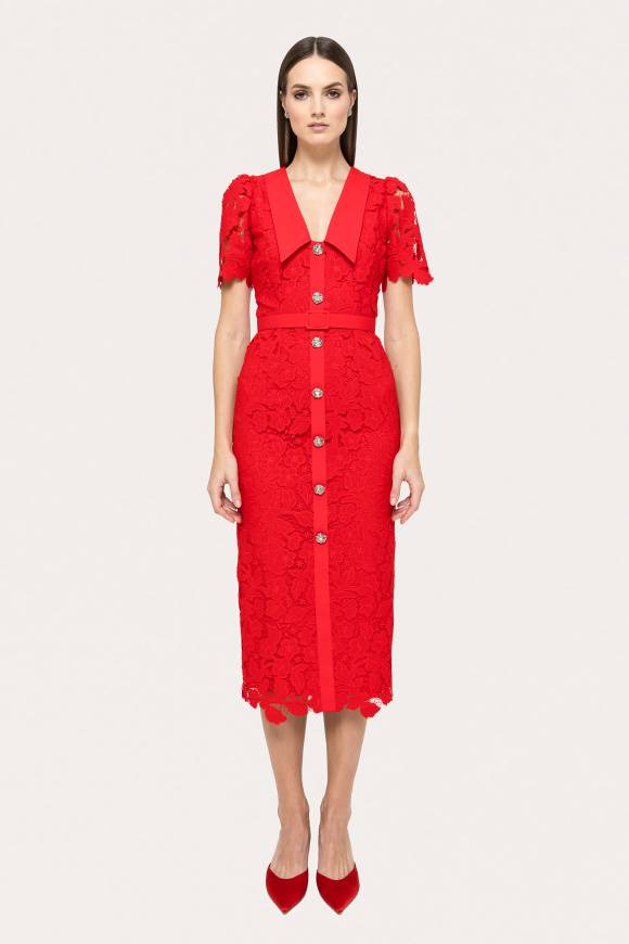 Rochie cambrata din dantela