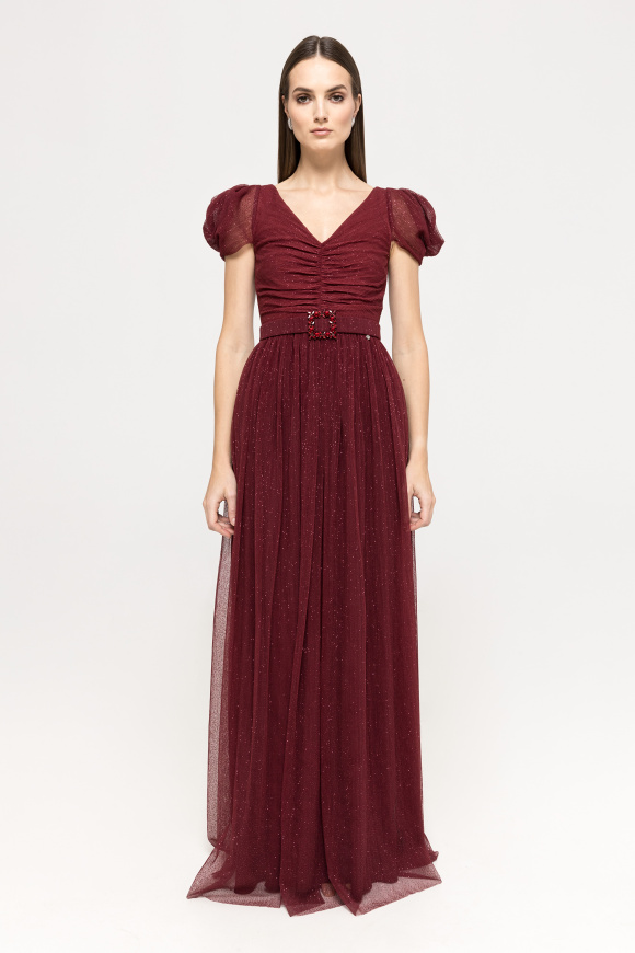 Rochie din tull cu glitter