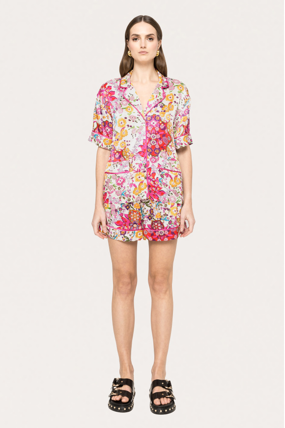 Pantaloni scurti cu imprimeu