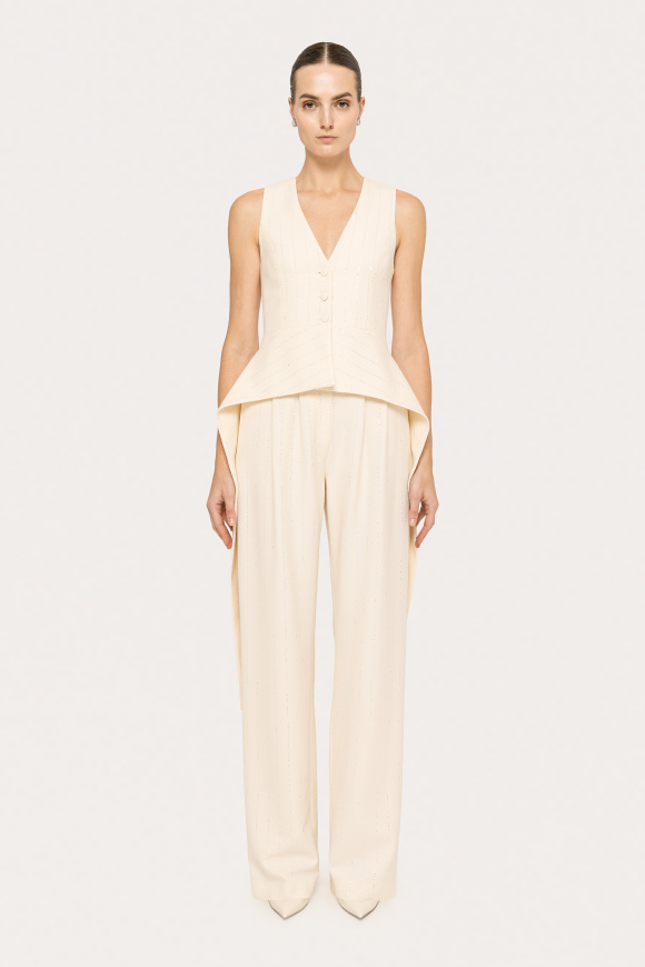 Vesta din stofa tip frac