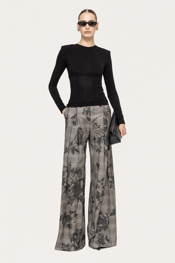Tencel and wool top