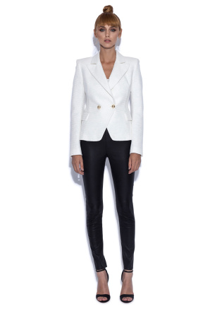 Modern cut textured jacket