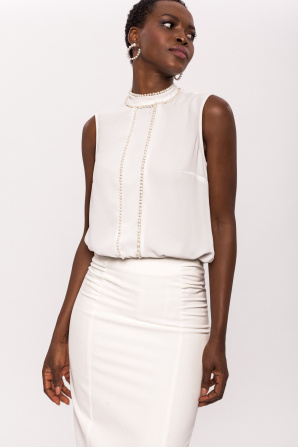 Ruched skirt