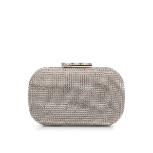 Glass stones clutch