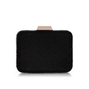 Crystal embellished clutch