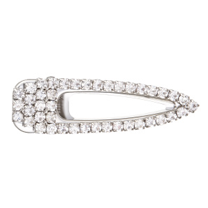 Crystal embellished hair clips