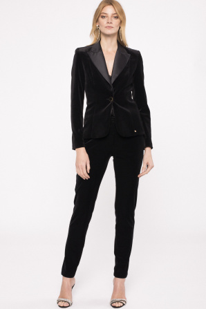 Velvet blazer
