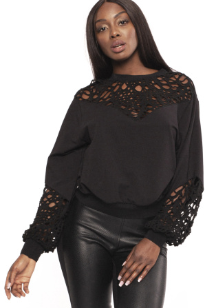 Faux leather leggings