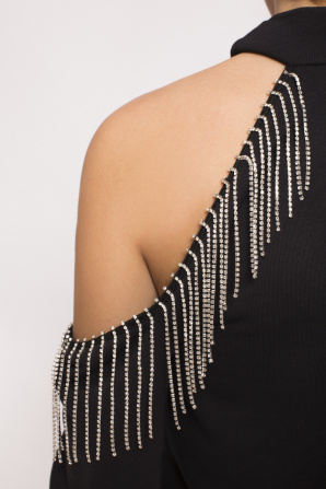 Embellished cotton top