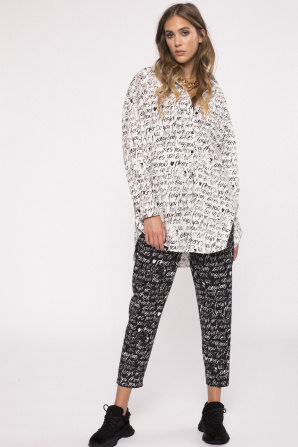 Printed cotton shirt