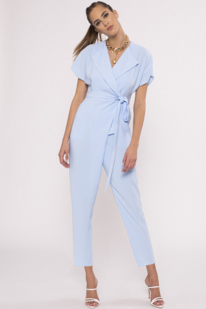V-neck jumpsuit