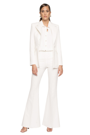 High waisted flare pants