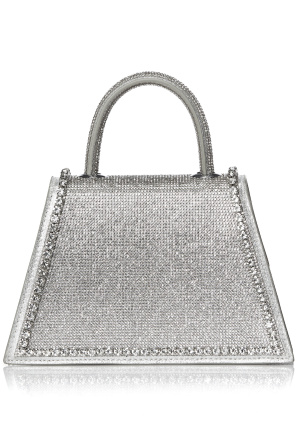 Crystal-embellished tote bag