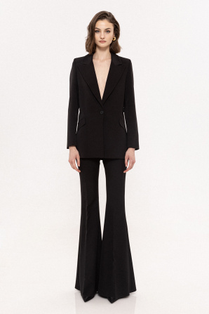 High waisted flare pants