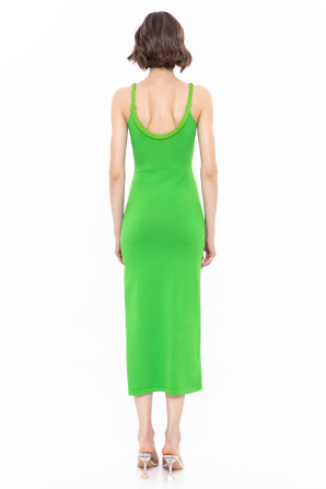 Knitted midi dress