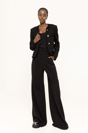 Bouclé suit jacket