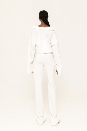 Oversized cotton shirt