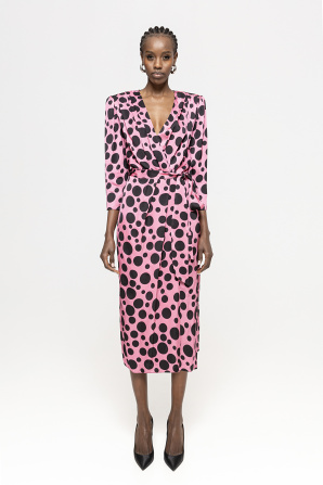 Rochie din voal cu imprimeu leopard | RC14884 | NISSA