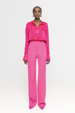 Printed viscose shirt