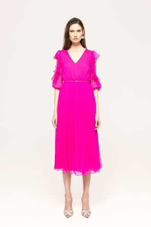 Rochie din matase cu bretele subtiri | RC14671 | NISSA