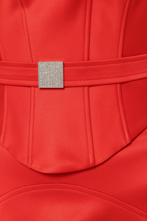 Taffeta corset top