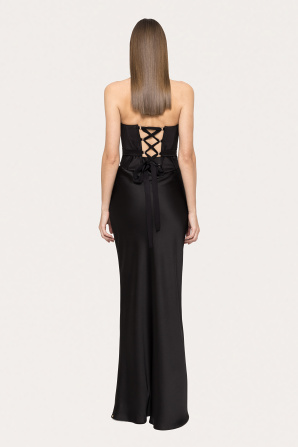 Taffeta corset top