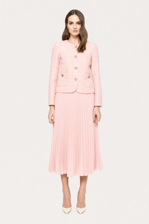 Bouclé suit jacket