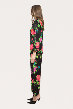 Printed viscose shirt