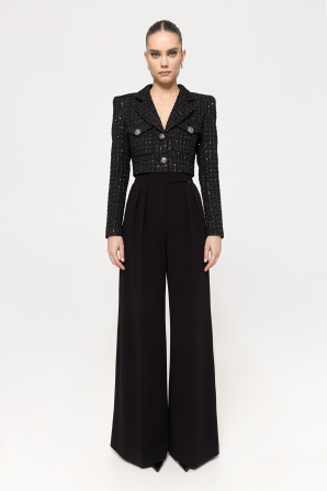 Rochie elastica cu aplicatie de cristale | RS13414 | NISSA