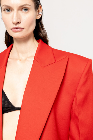 Shoulder-pads oversized blazer