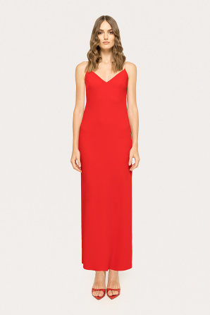 Backless maxi dress