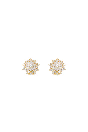 Crystal embellished earrings