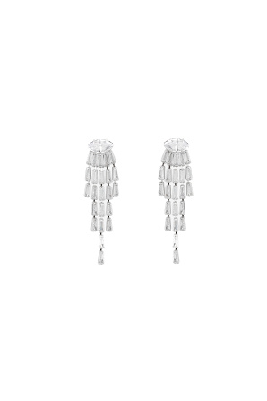 Crystal-embellished earrings