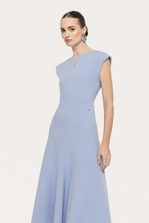A-line midi dress