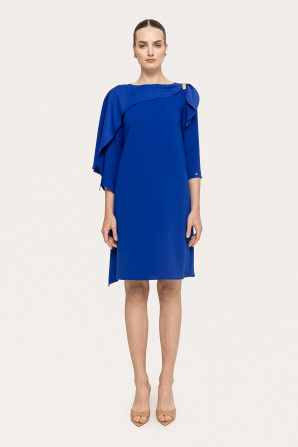Relaxed fit midi dress