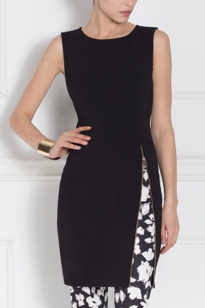 Black zipped top