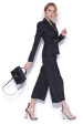 Pantaloni capri cu imprimeu