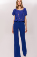 Straight trousers with medium waist