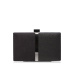 Clutch elegant cu detaliu metalic