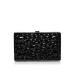Glass stones clutch