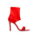 Sock style cut out detail sandals