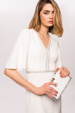 Rochie creion cu cristale aplicate