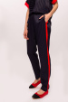 Pantaloni din vascoza cu vipusca in contrast