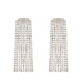 Crystal drop earrings