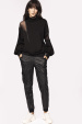 Lace insert blouse
