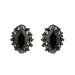 Crystal embellished earrings