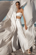High waisted palazzo pants