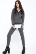 Lurex thread pants